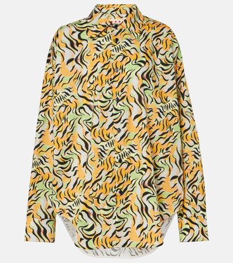 Printed cotton shirt | Marni
