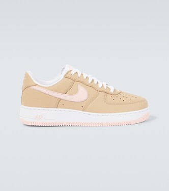 Baskets Air Force 1 Retro Linen en cuir | Nike