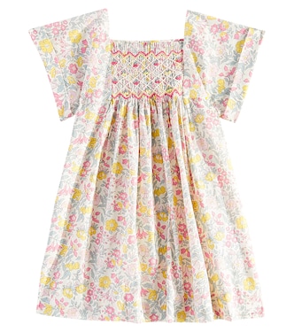 Baby Pais floral smocked cotton dress | Bonpoint