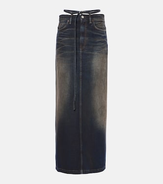 Talia denim maxi skirt | Acne Studios