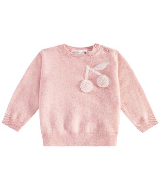 Baby jacquard cashmere sweater | Bonpoint