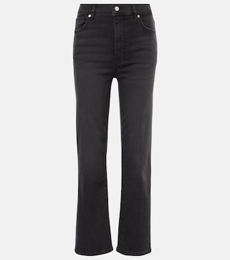 Le Sleek high-rise straight jeans | Frame