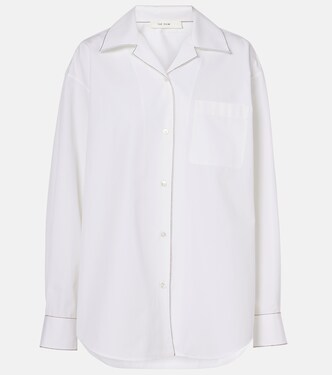 Ashlin cotton poplin shirt | The Row