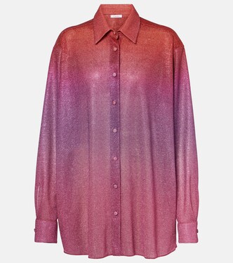 Lumière lamé shirt | Oséree