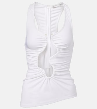 Salacia cutout ruched tank top | Christopher Esber