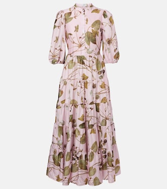 Floral cotton shirt dress | Erdem