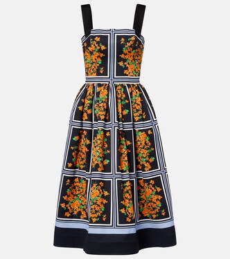 Printed midi dress | Carolina Herrera
