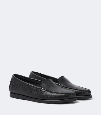City leather loafers | Saman Amel