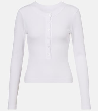 Varra ribbed-knit Henley shirt | Citizens of Humanity