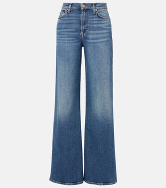 Lotta high-rise wide-leg jeans | 7 For All Mankind