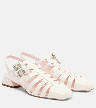 Mini Très Vivier 25 leather sandals | Roger Vivier