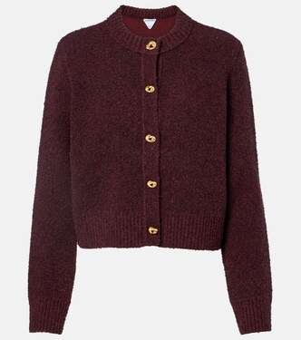 Knot bouclé cardigan | Bottega Veneta