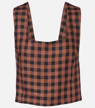 Top aus Leinen | Asceno