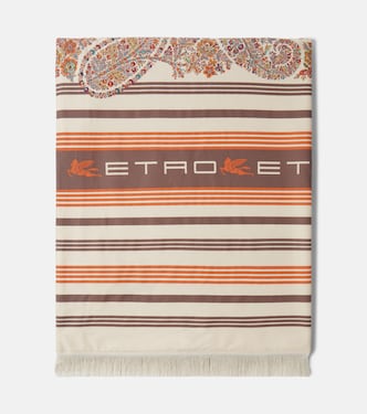 Ischia paisley cotton beach towel | Etro