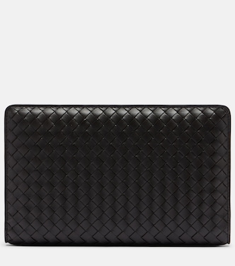 Agenda Intrecciato leather clutch | Bottega Veneta