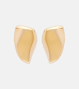 Prisma Small 18kt gold-plated earrings | Bottega Veneta