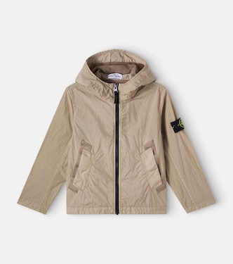 Compass hooded jacket | Stone Island Junior