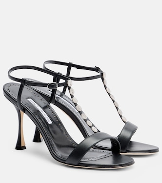 Sandalen Imbosan aus Leder | Manolo Blahnik