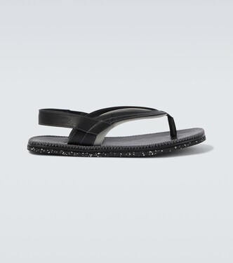 Andras leather thong sandals | Kiko Kostadinov