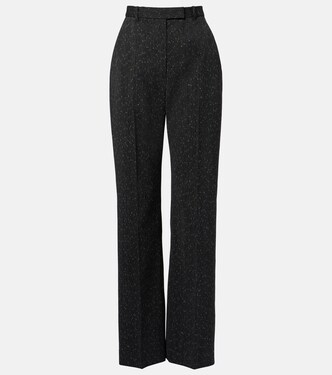 Pantaloni regular a righe gessate | McQueen