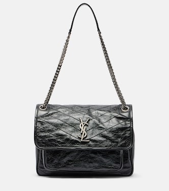 Schultertasche Niki Medium aus Leder | Saint Laurent