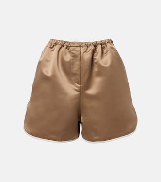 Adia satin shorts | The Frankie Shop