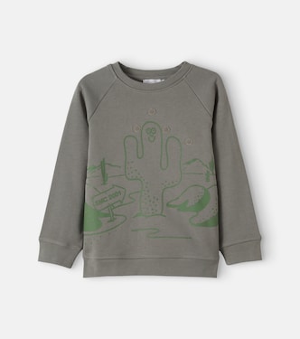 Printed cotton jersey sweatshirt  | Stella McCartney Kids