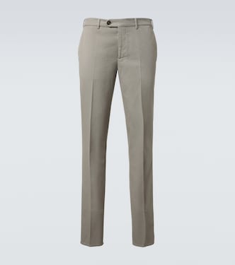 Cotton slim pants | Brunello Cucinelli