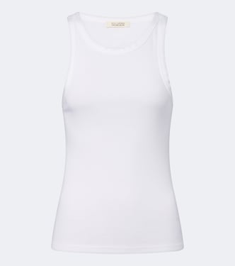 Tank top acanalado Jennifer de algodón | Nili Lotan