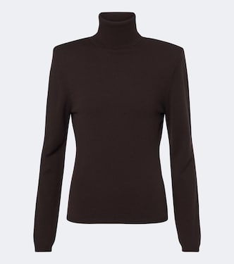 Jersey de cuello alto de cachemir | Jardin des Orangers