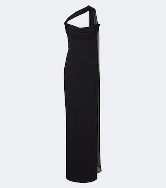 Juliette scarf-detail bustier gown | The New Arrivals Ilkyaz Ozel