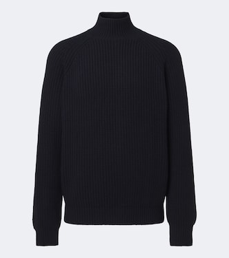 Wool and cashmere turtleneck sweater | Allude
