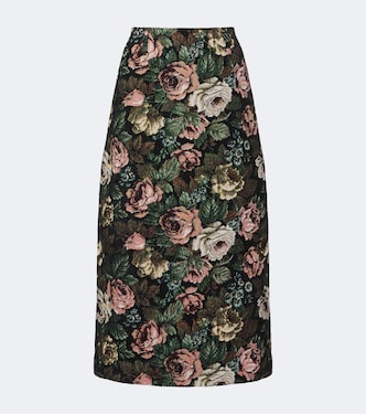 Midirock aus Jacquard | Dries Van Noten