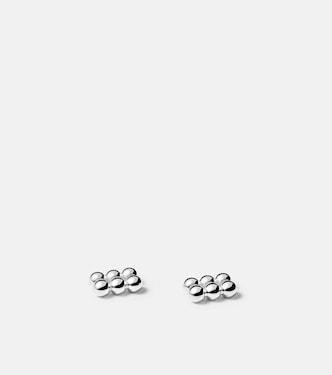 Perles set of 2 silver-plated place card holders | Christofle