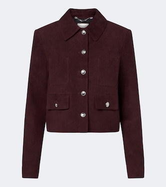 Jacke Astley aus Veloursleder | Altuzarra