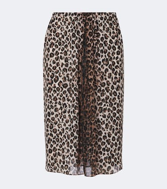 Wild At Heart georgette midi skirt | Dorothee Schumacher