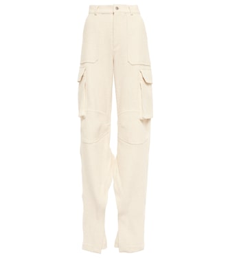 Cargohose aus Bouclé | The Attico