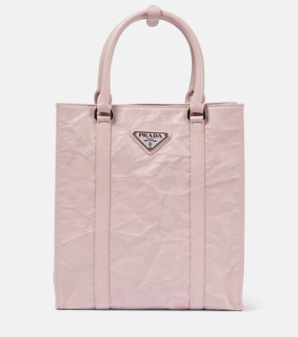 Leather tote bag | Prada