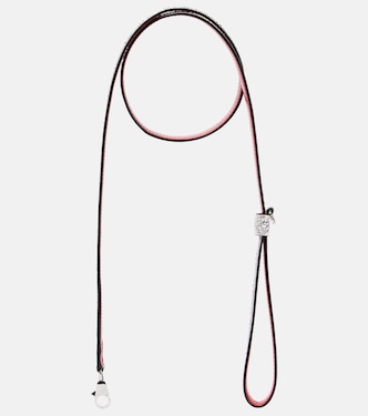 Loubileash embellished suede dog leash | Christian Louboutin