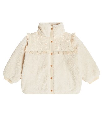 Rosanna paneled fleece jacket | Louise Misha