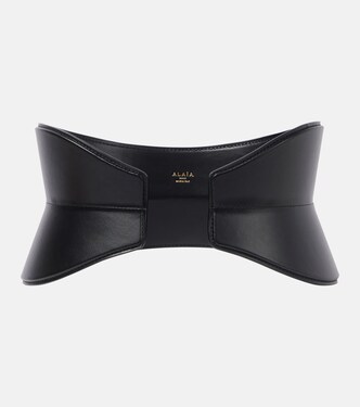 Flex wide leather belt | Alaïa