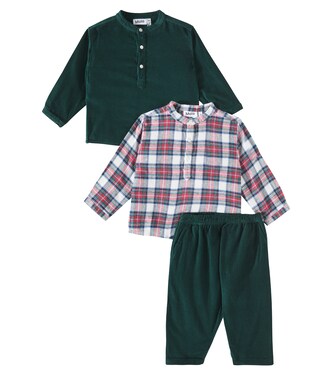 Baby cotton sweatpants and blouse set | Molo