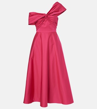 Robe midi en coton mélangé | Roland Mouret