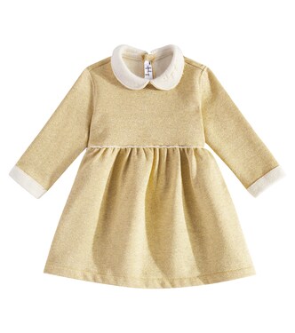 Baby cotton-blend dress | Il Gufo
