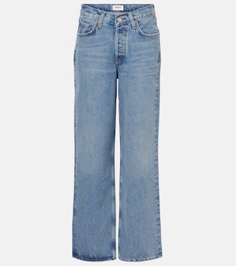 V-Waist Baggy straight jeans | Agolde