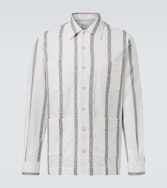 Striped cotton shirt | Brunello Cucinelli