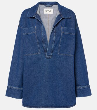 Bluse Sonny aus Denim | Tove