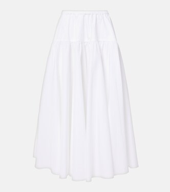 Cotton midi skirt | Patou