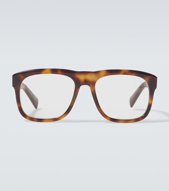 SL 558 square glasses | Saint Laurent