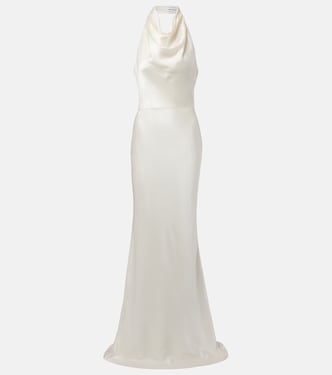 Robe longue Bridal Attia en soie | Rebecca Vallance